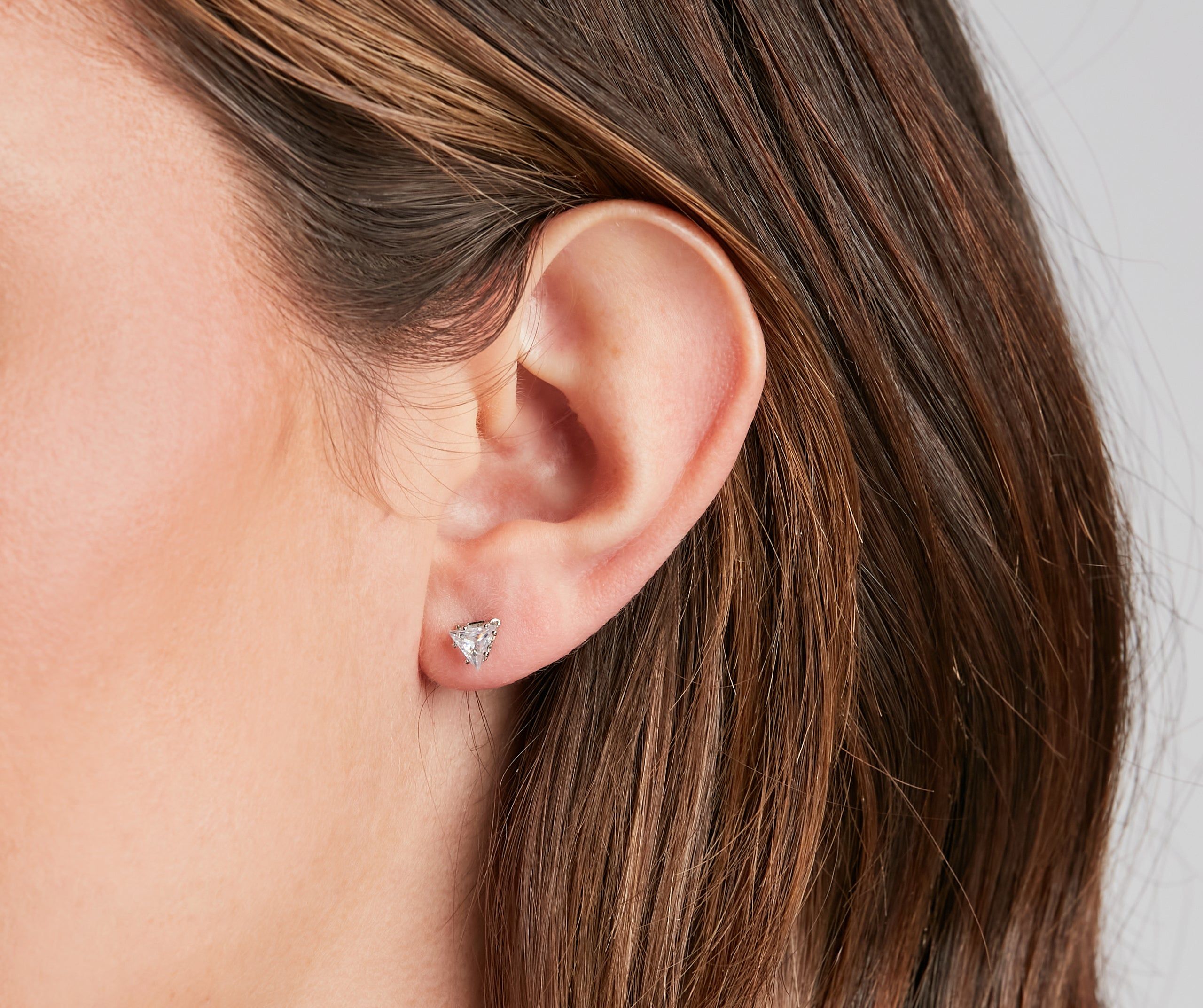 Simply Shining CZ Stud Set sold by Windsor product image thumbnail 2