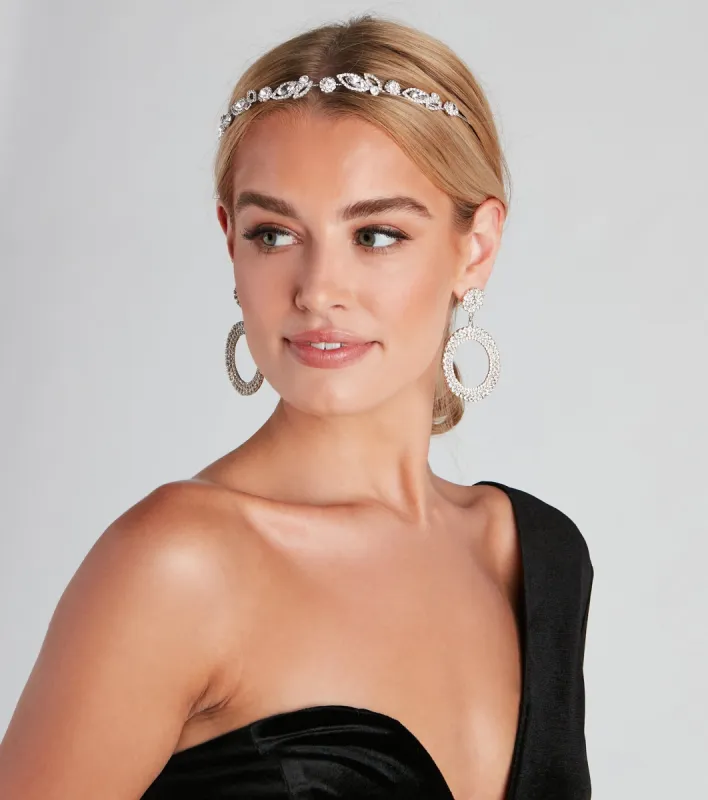 Adore This Chic Rhinestone Halo sold by Windsor