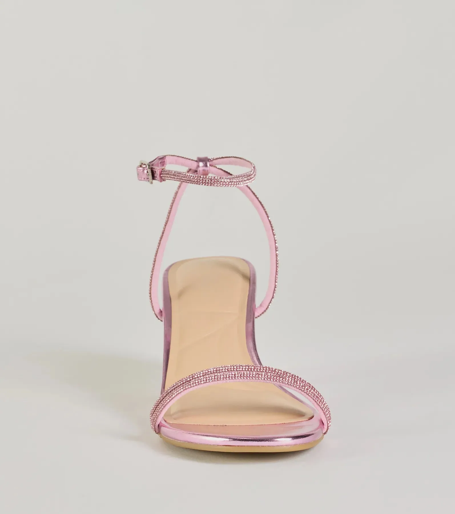 Sparkle Party Rhinestone Metallic Block Heels sold by Windsor product image thumbnail 3