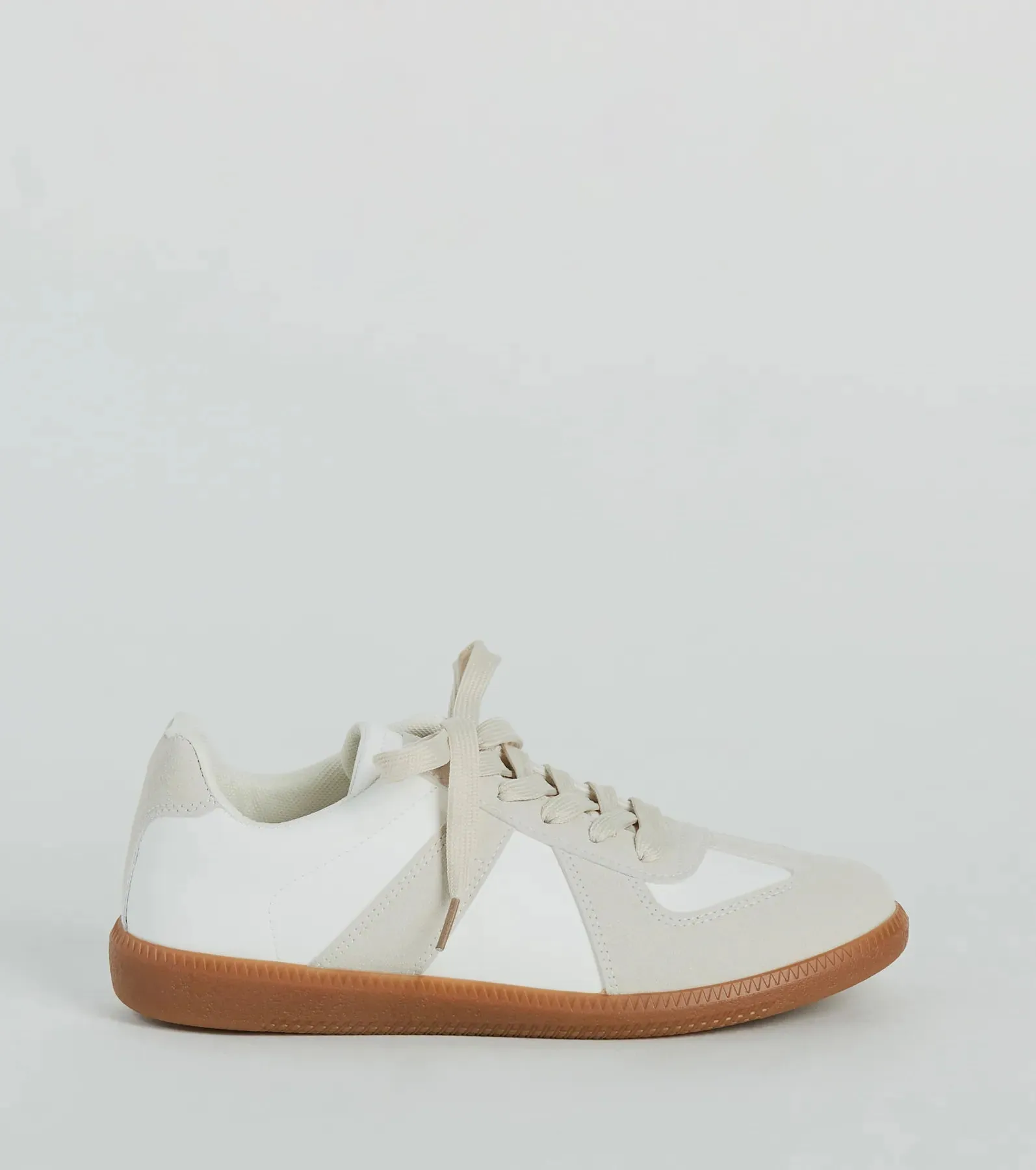 Casual Stand Out Faux Leather Suede Sneakers sold by Windsor product image thumbnail 2