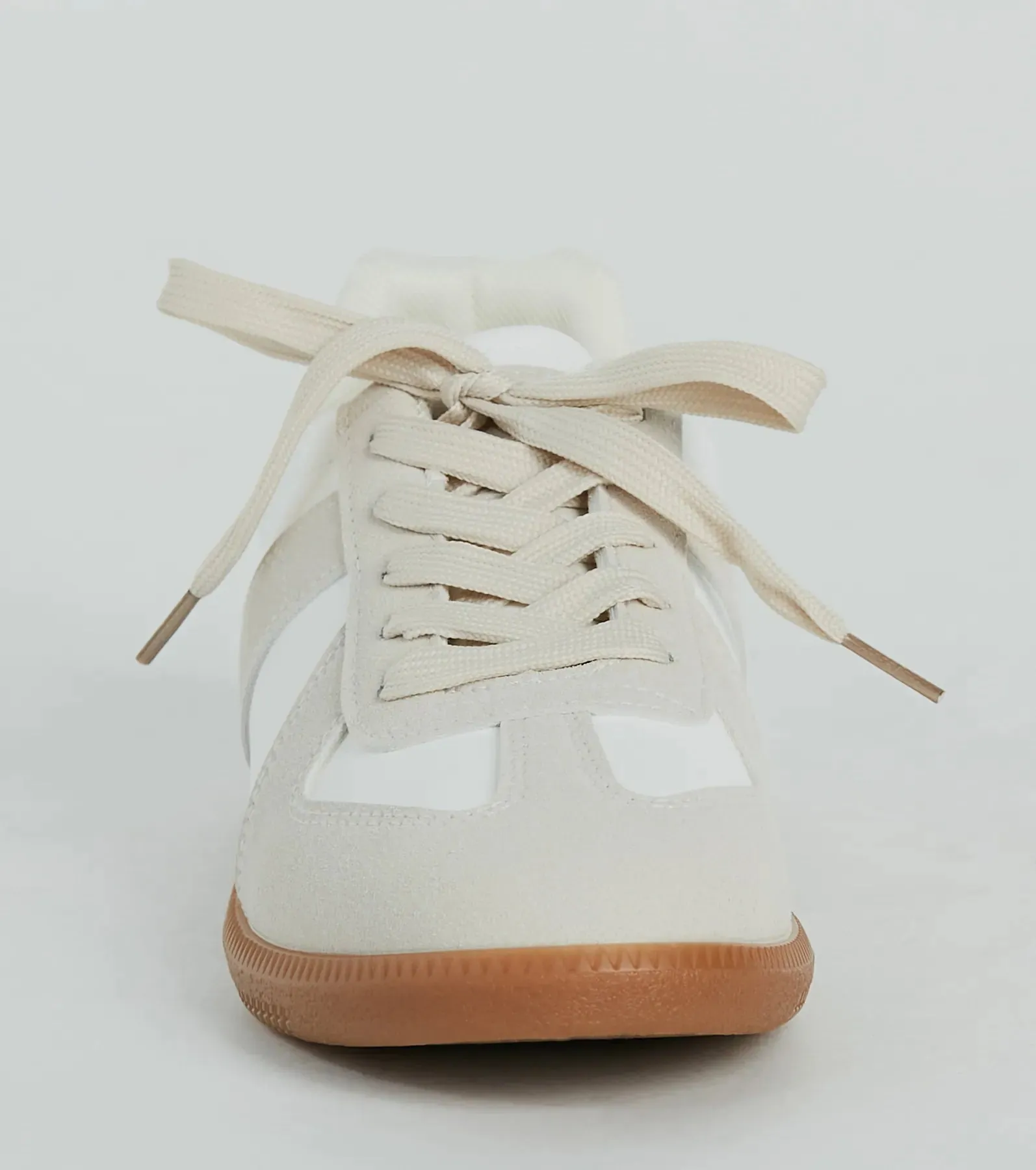 Casual Stand Out Faux Leather Suede Sneakers sold by Windsor product image thumbnail 3