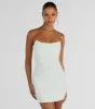Chic Elevation Strapless Corset Mini Dress sold by Windsor