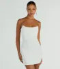 Chic Elevation Strapless Corset Mini Dress sold by Windsor