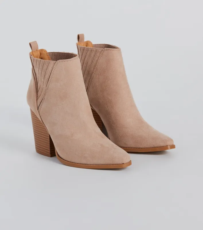 Cute Stand Off Western Block Heel Booties sold by Windsor