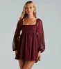 Countless Shine Glitter Skater Dress sold by Windsor