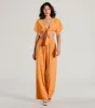 Flirty Match High-Rise Palazzo Pants sold by Windsor