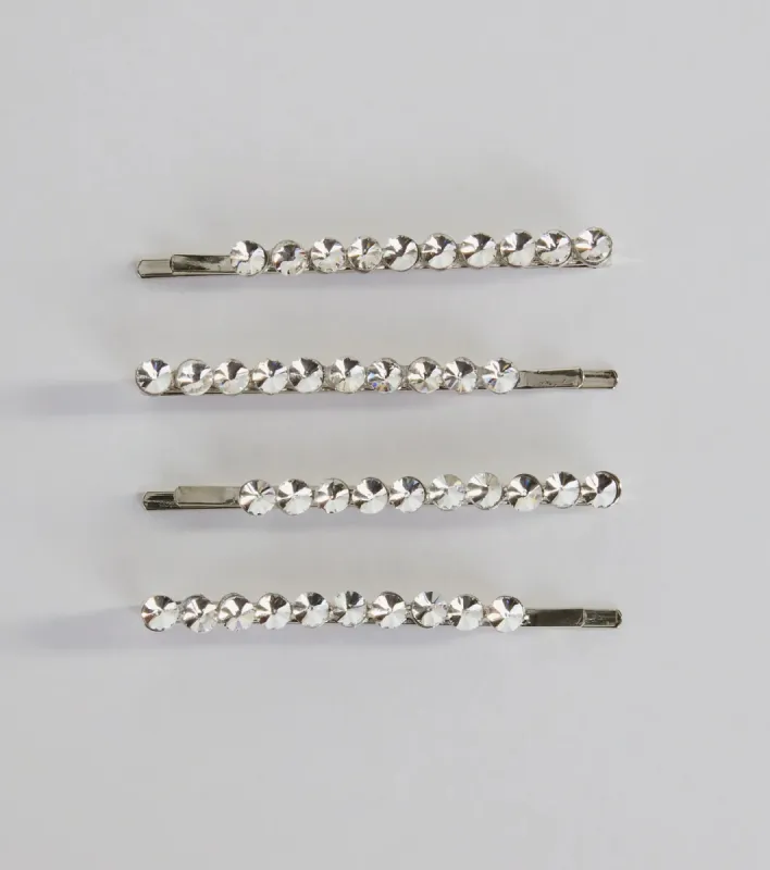 Elite Dazzle Rhinestone Bobby Pins sold by Windsor