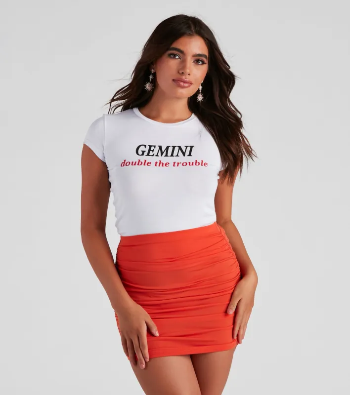 Gemini Graphic Jersey Tee sold by Windsor