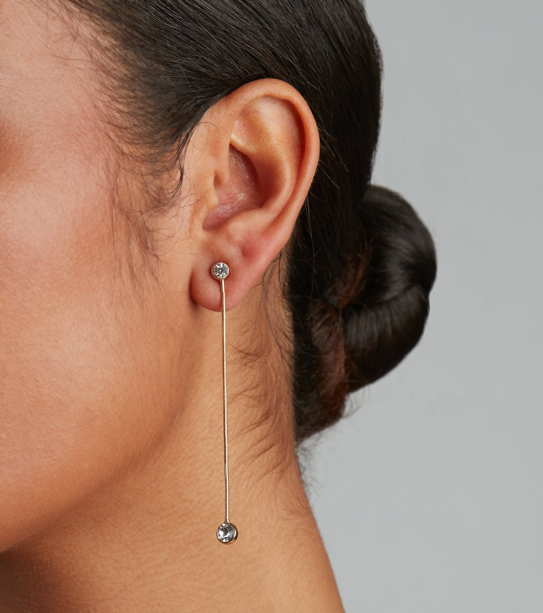 Love Spark Rhinestone Earrings sold by Windsor product image thumbnail 2