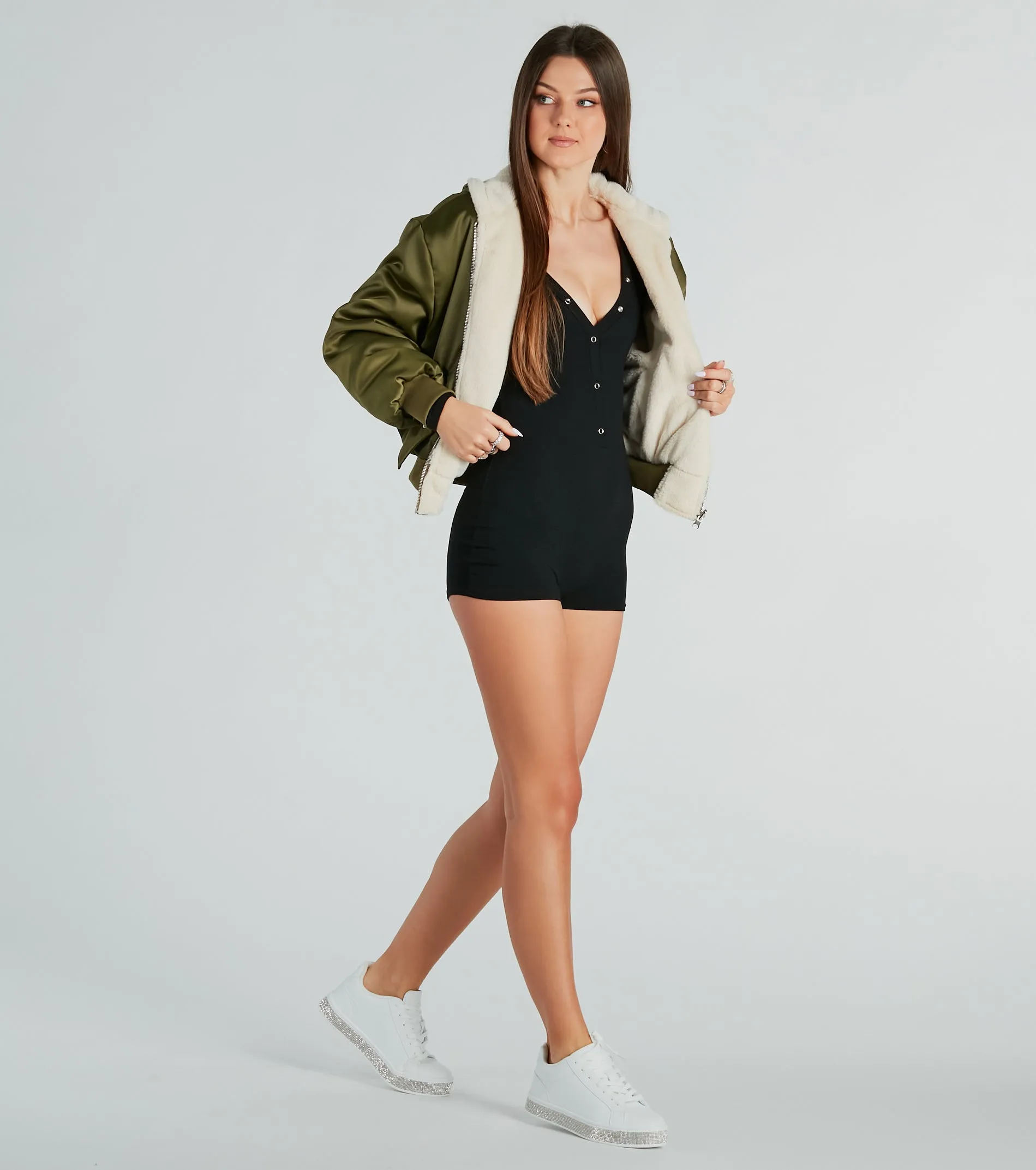 Beauty Sleep Pajama Romper sold by Windsor product image thumbnail 4