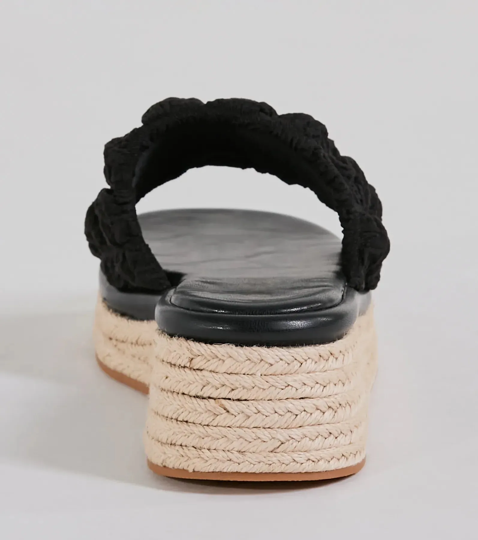 A Perfect Day Puff Espadrille Wedge Sandals sold by Windsor product image thumbnail 4