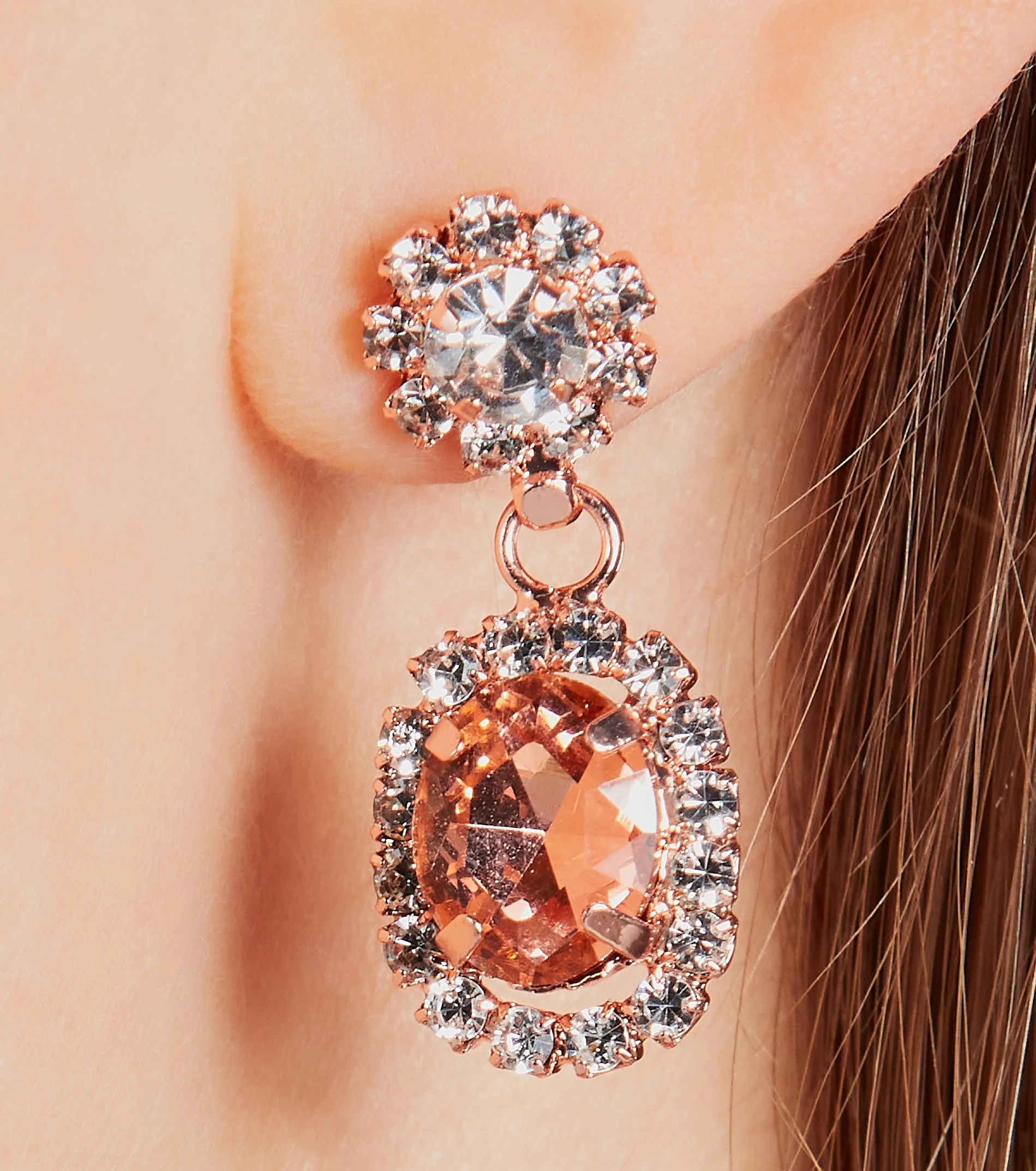 Dazzling Beauty Gemstone Necklace And Earrings Set sold by Windsor product image thumbnail 2