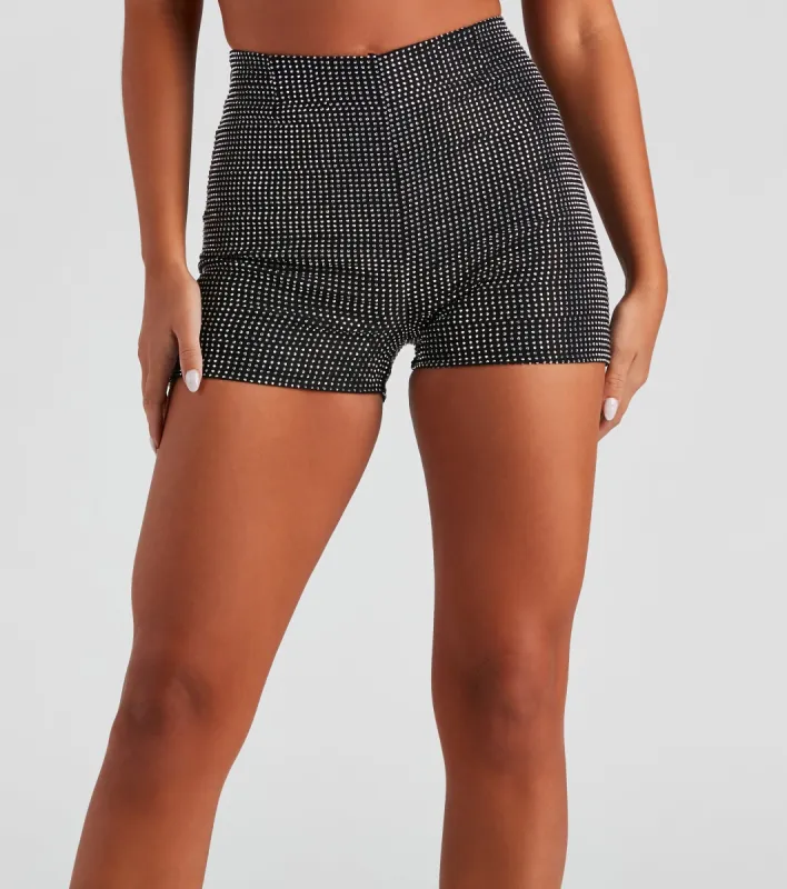 Dazzling Beauty Heat Stone Hot Shorts sold by Windsor
