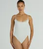 Easy Stunner Sleeveless Lace Trim Bodysuit sold by Windsor