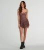Romance Dreamer Sweetheart A-Line Lace Mini Dress sold by Windsor