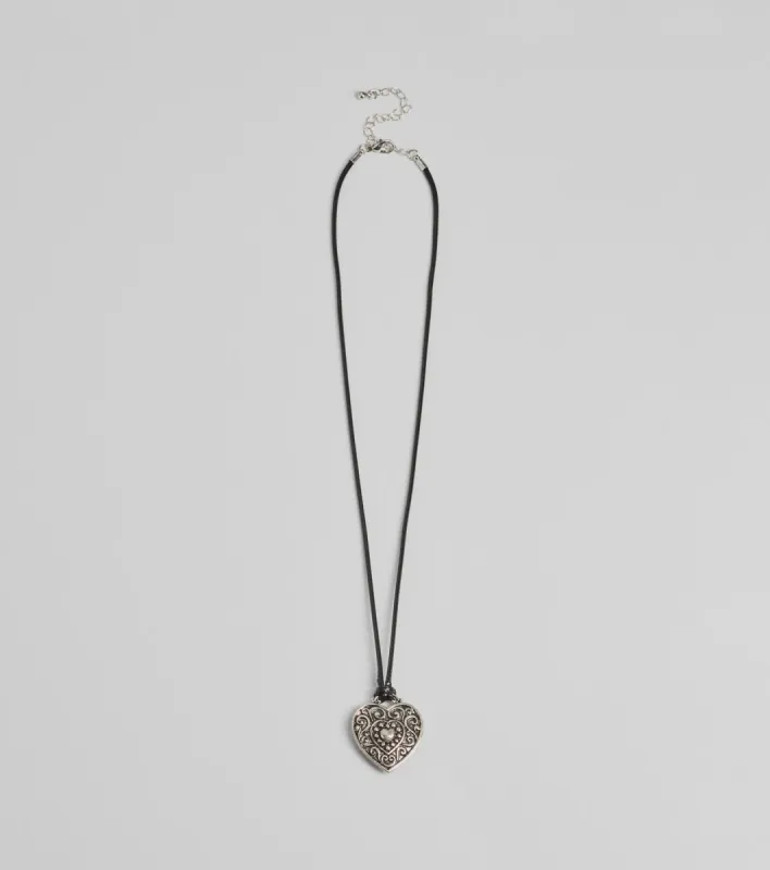 Loveable Charm Heart Necklace sold by Windsor