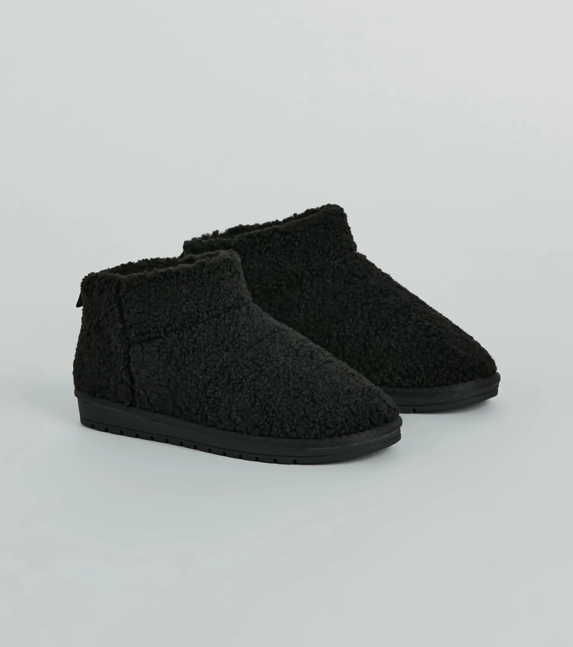 Plush Comfort Faux Sherpa Booties sold by Windsor
