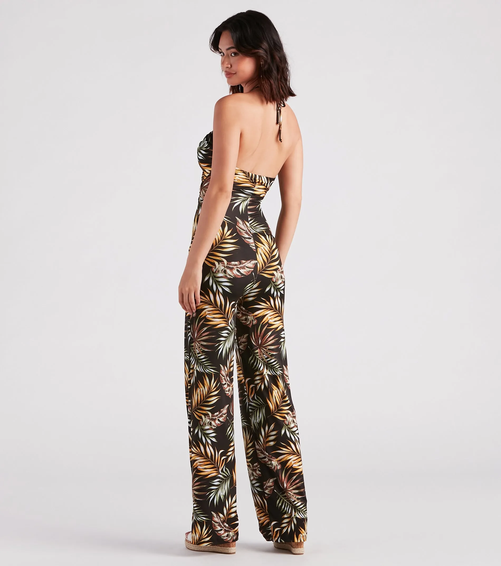 Mojito Please Tropical Halter Jumpsuit sold by Windsor product image thumbnail 2