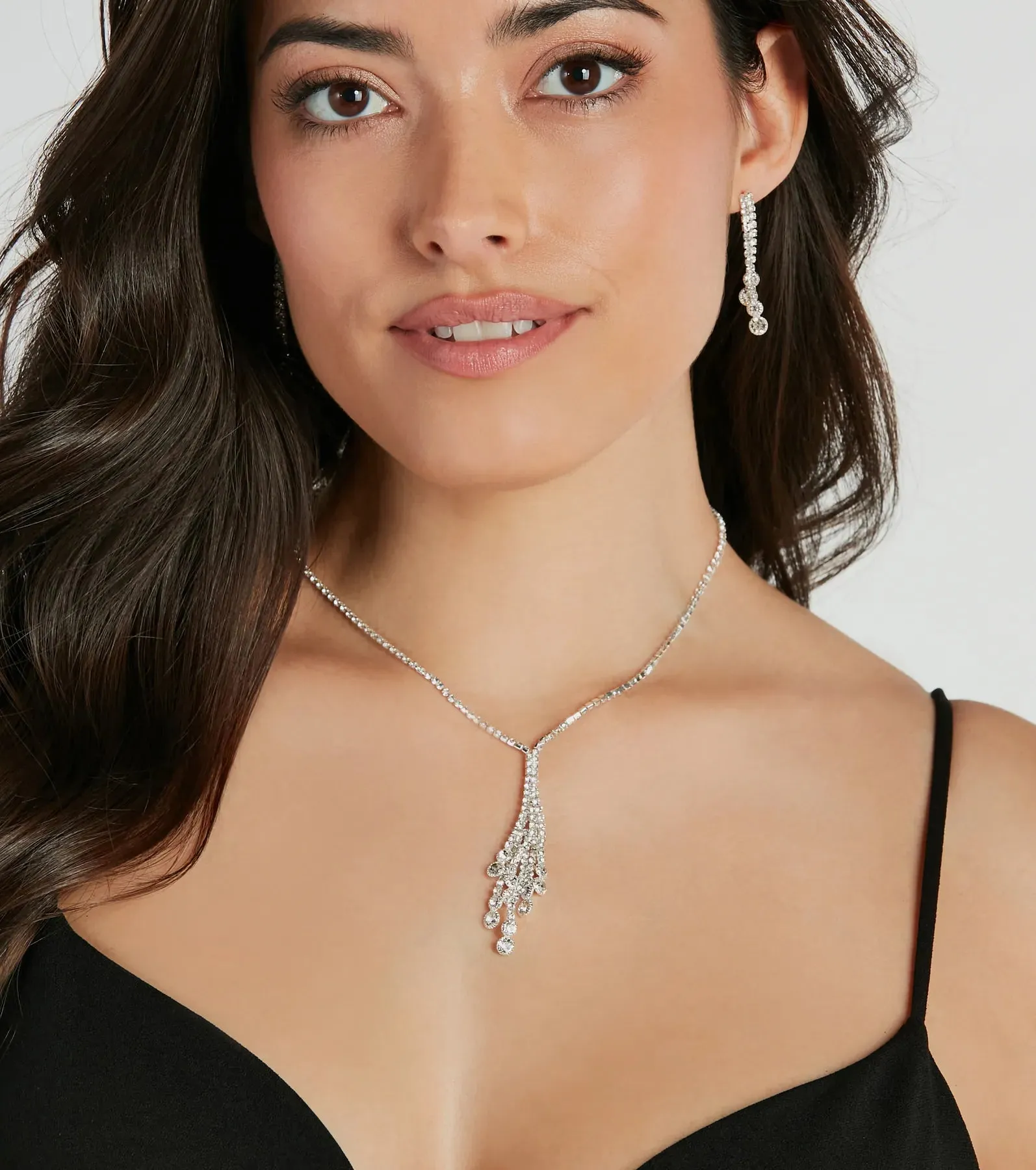 Pop Of Elegance Necklace And Earrings Set sold by Windsor