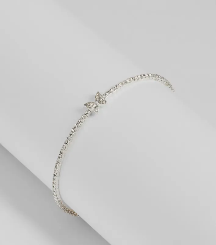 Aflutter Rhinestone Butterfly Bracelet sold by Windsor