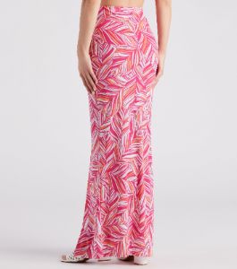 Beachside Stroll Printed Maxi Skirt sold by Windsor