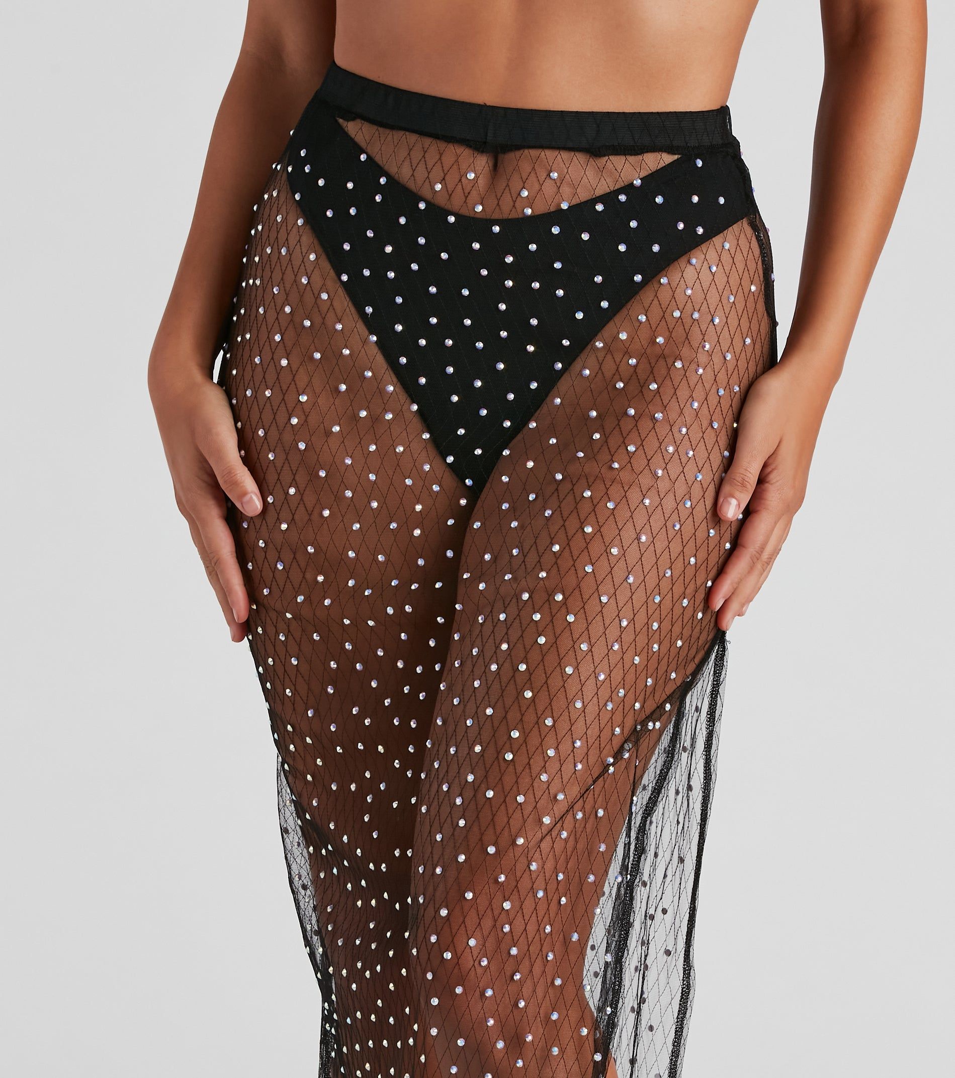 Glitzy Poolside Vibes Maxi Skirt sold by Windsor product image thumbnail 2