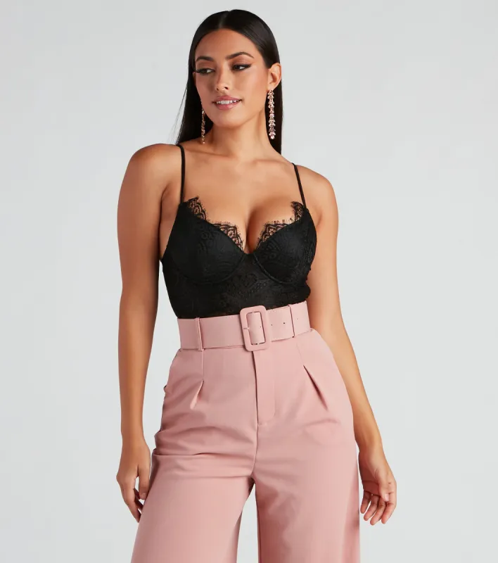 CLEARANCE - Pretty Bustier Bodysuit sold by Windsor
