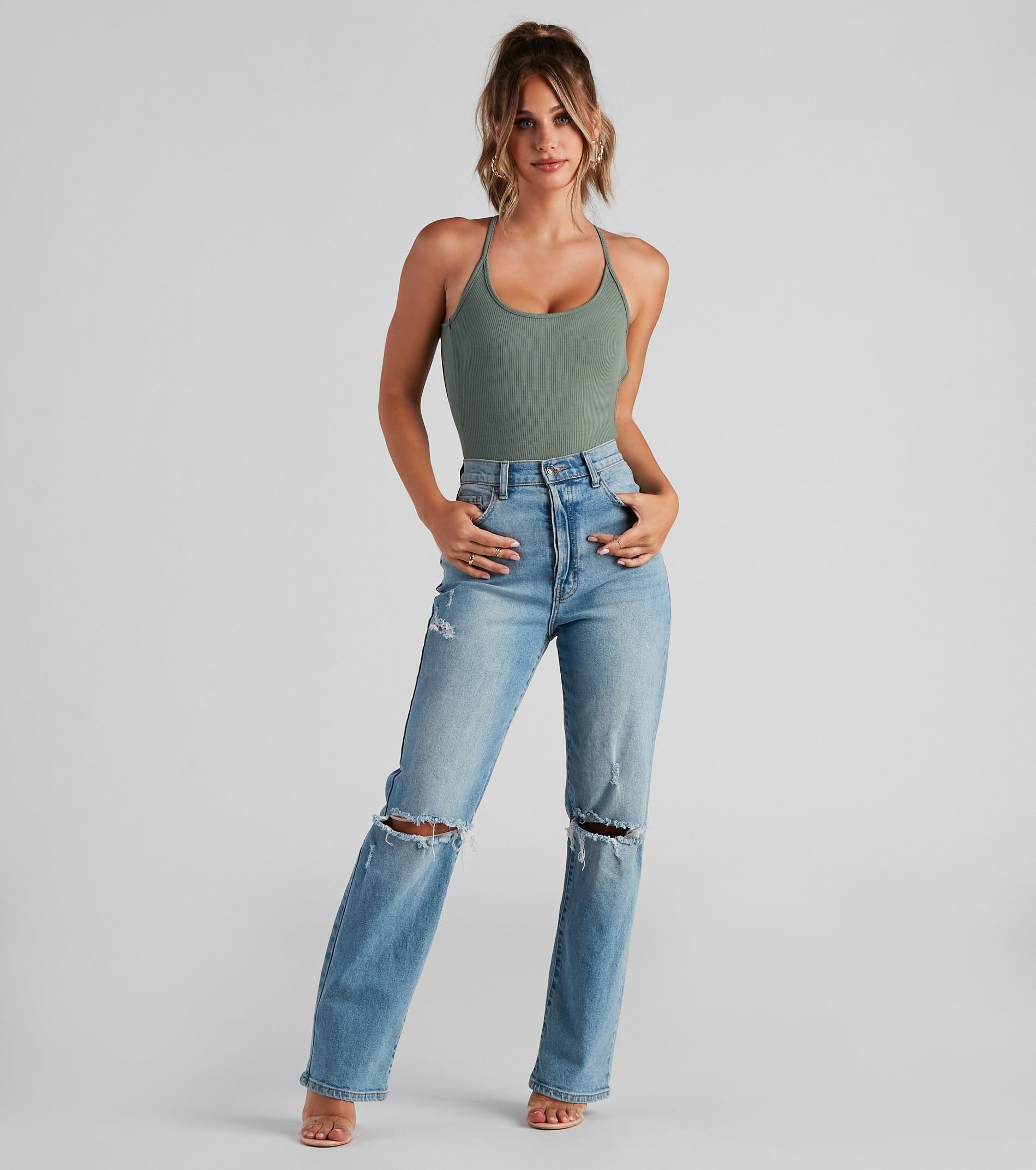 All About The Basics Knit Bodysuit sold by Windsor product image thumbnail 3