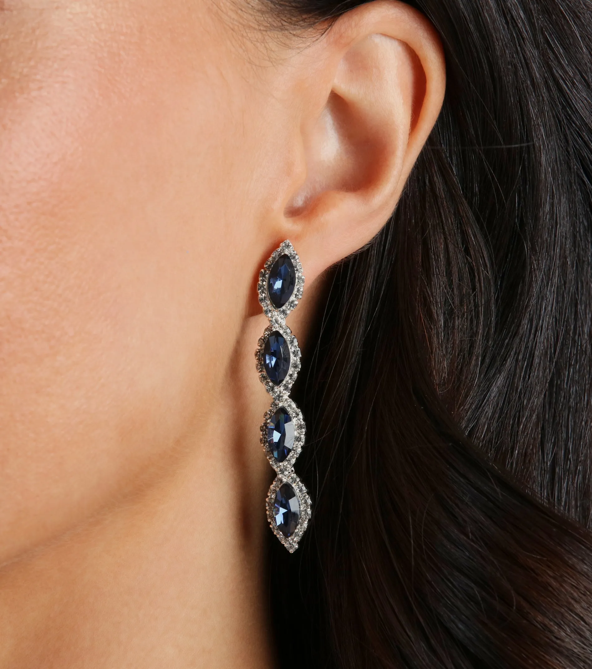 Feeling Regal Gemstone Duster Earrings sold by Windsor product image thumbnail 2