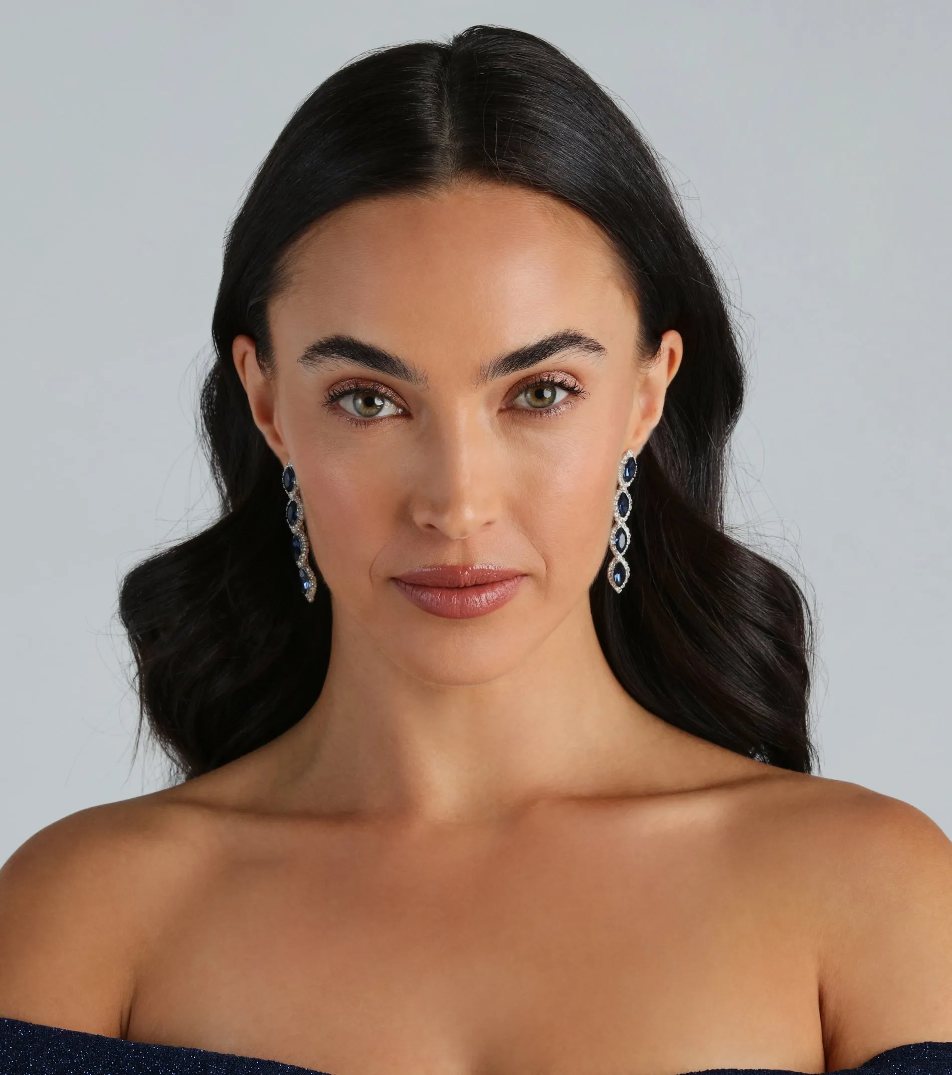 Feeling Regal Gemstone Duster Earrings sold by Windsor