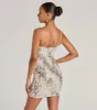 Sparkly Desire Bodycon Sequin Mini Dress sold by Windsor