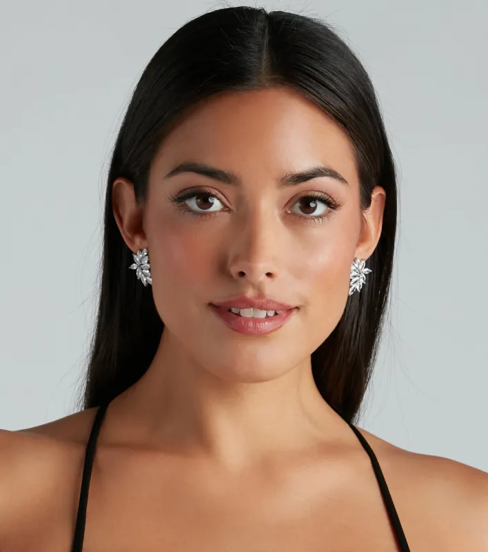 Radiate Elegance Cubic Zirconia Stud Earrings sold by Windsor