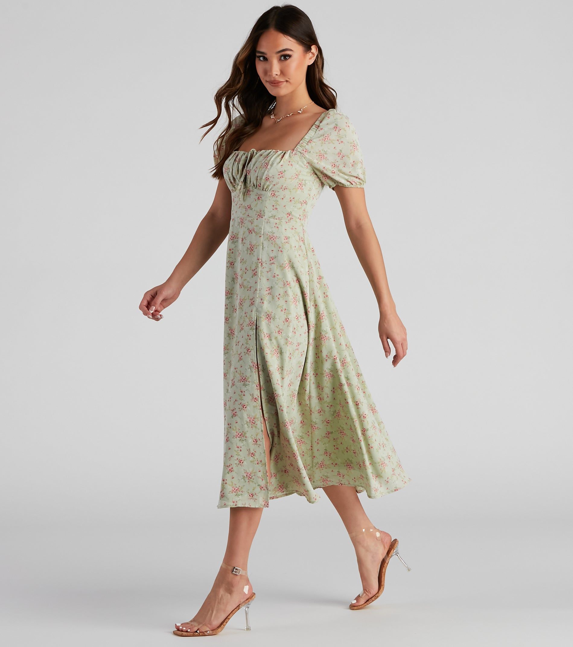 Breezy Weekend Vibes Floral Dress sold by Windsor product image thumbnail 3