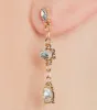 Effortless Glitz Rhinestone Necklace And Earrings Set sold by Windsor