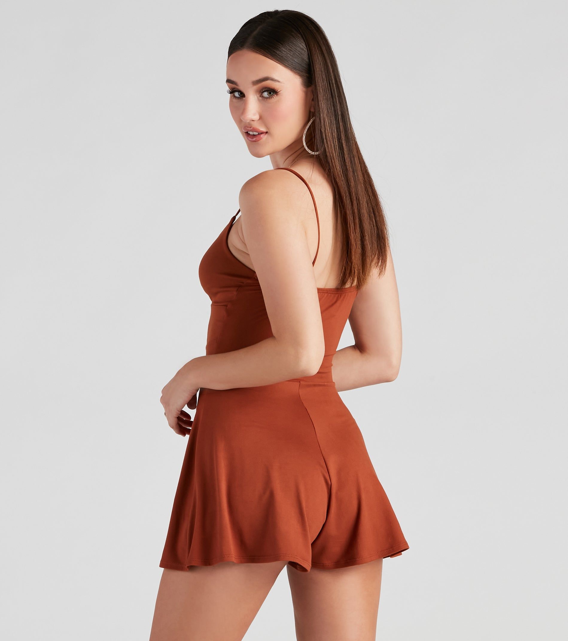 Country Chic Faux Suede Romper sold by Windsor product image thumbnail 2