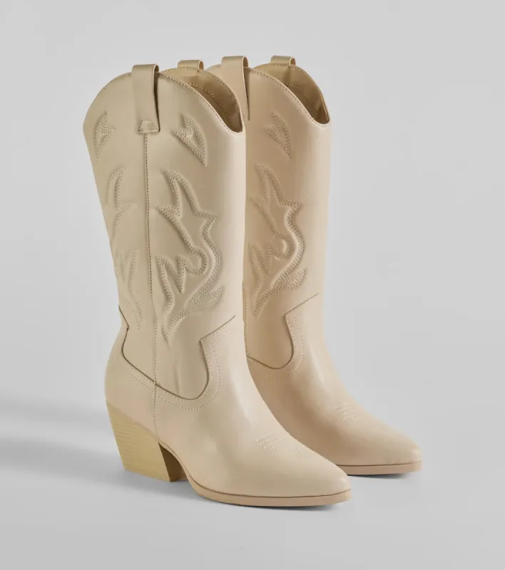 Country Babe Under-The-Knee Cowboy Boots sold by Windsor