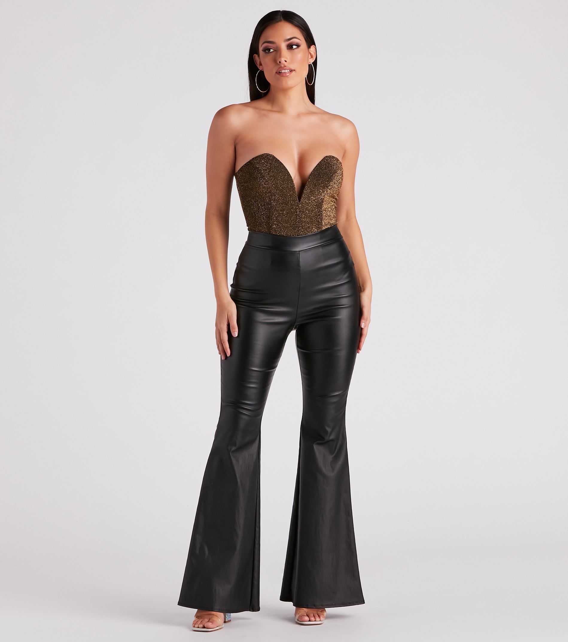 Gimme The Shine Strapless Bodysuit sold by Windsor product image thumbnail 4