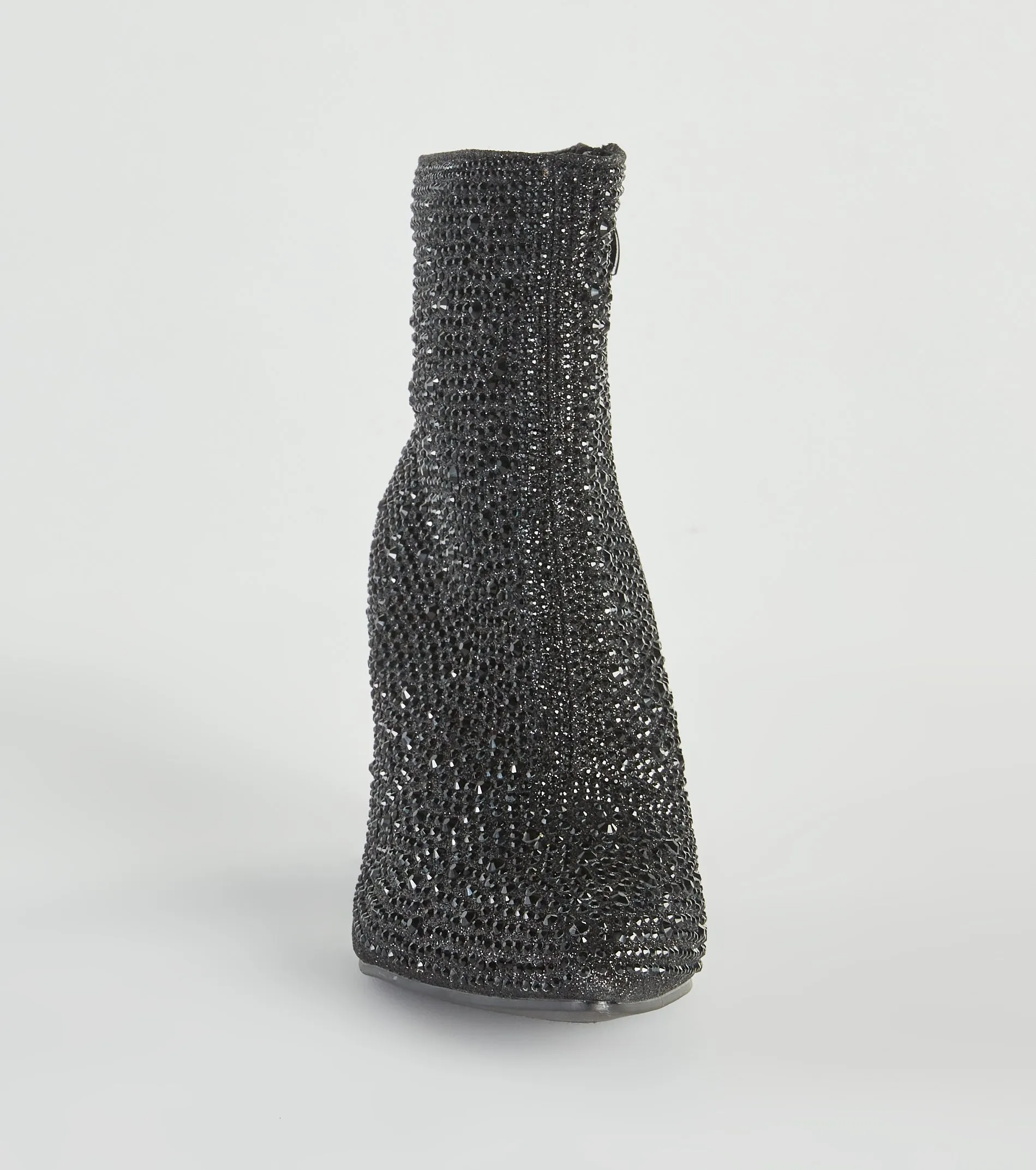 Glamorous Era Iridescent Rhinestone Booties sold by Windsor product image thumbnail 3