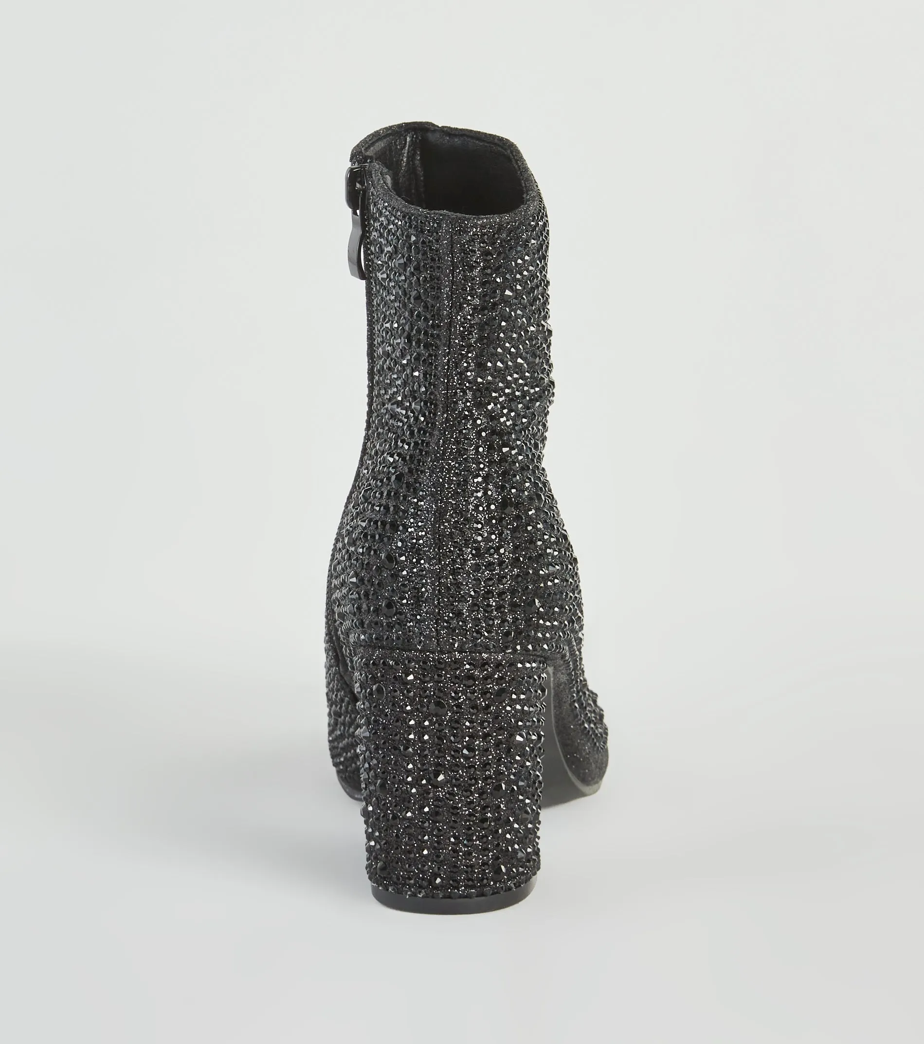 Glamorous Era Iridescent Rhinestone Booties sold by Windsor product image thumbnail 4