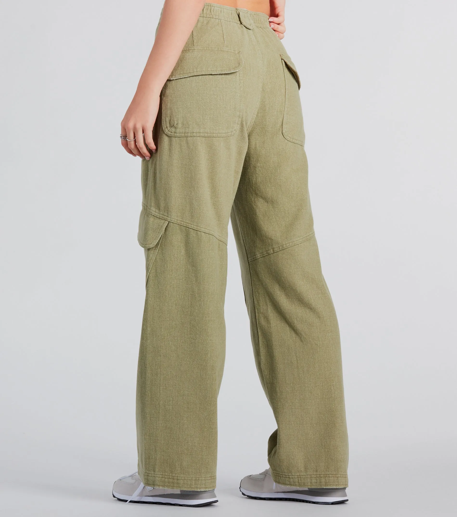 Casual Mood Wide-Leg Cargo Pants sold by Windsor product image thumbnail 4
