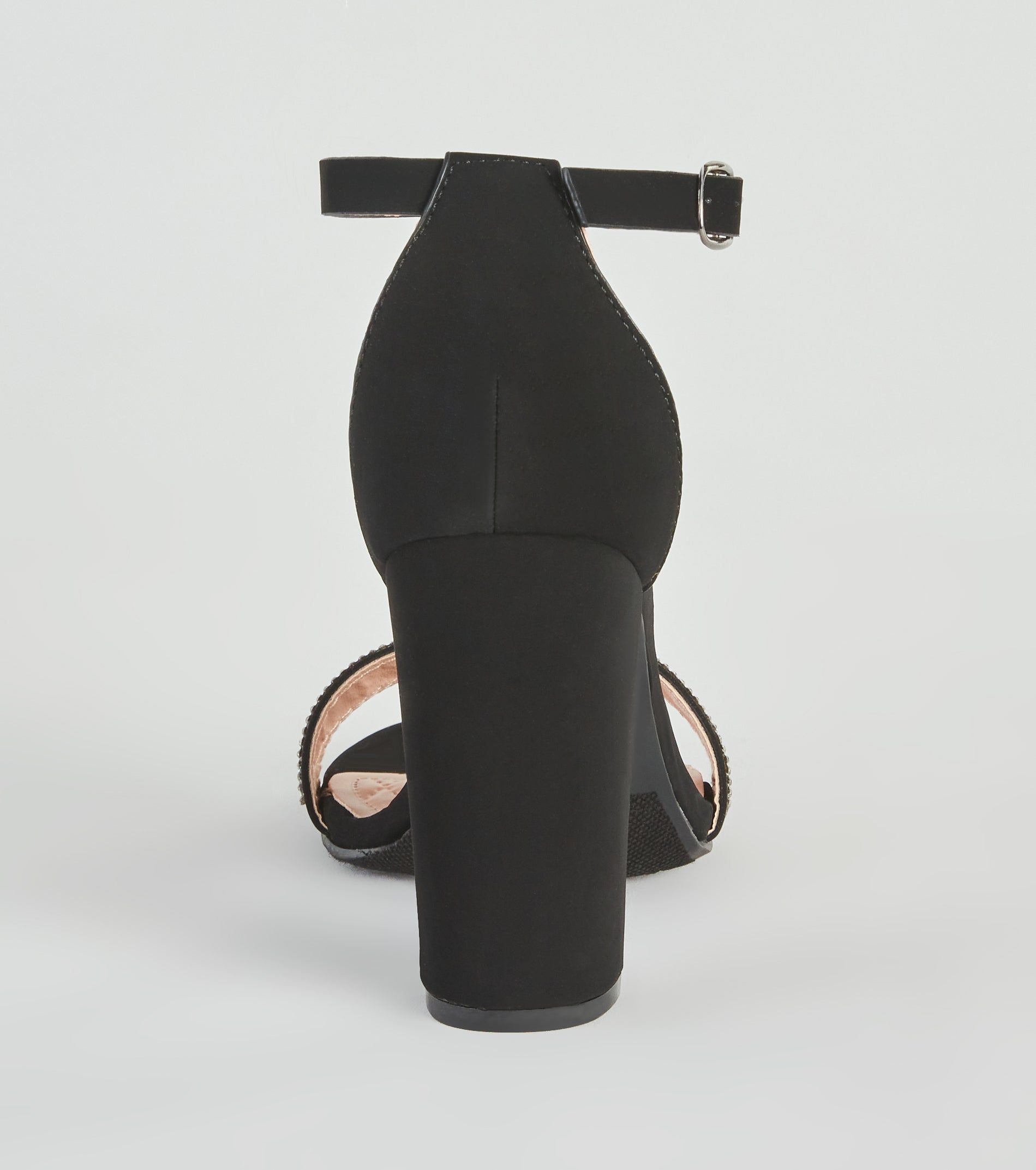 Glam Beauty Rhinestone Block Heels sold by Windsor product image thumbnail 4