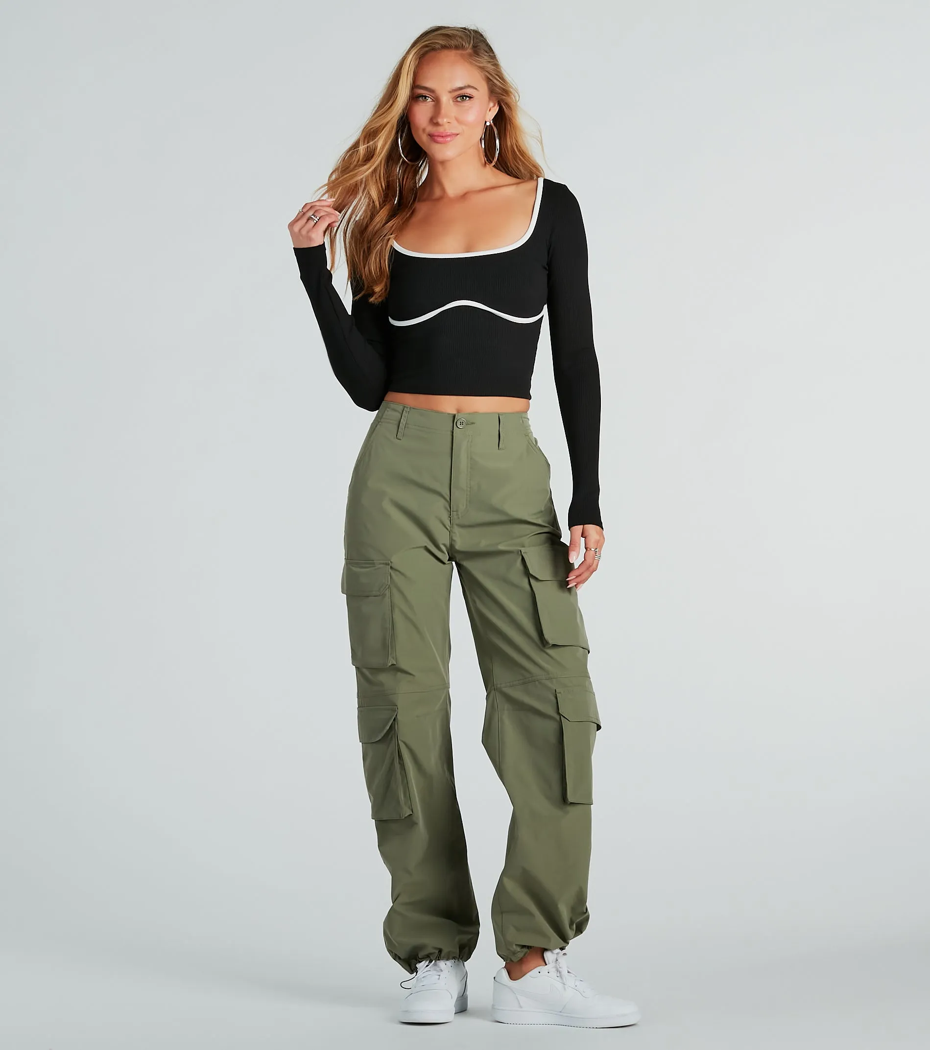 Read Between The Lines Contrast Crop Top sold by Windsor product image thumbnail 4