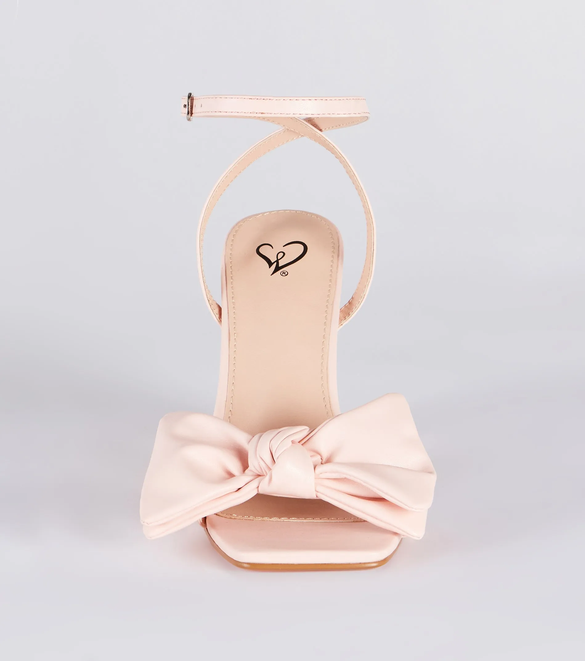 Treat Myself Statement Bow Block Heels sold by Windsor product image thumbnail 3