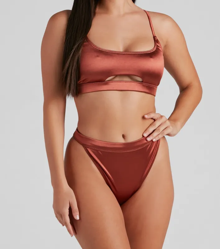 Sleek Summer Vibes Swim Bottoms sold by Windsor