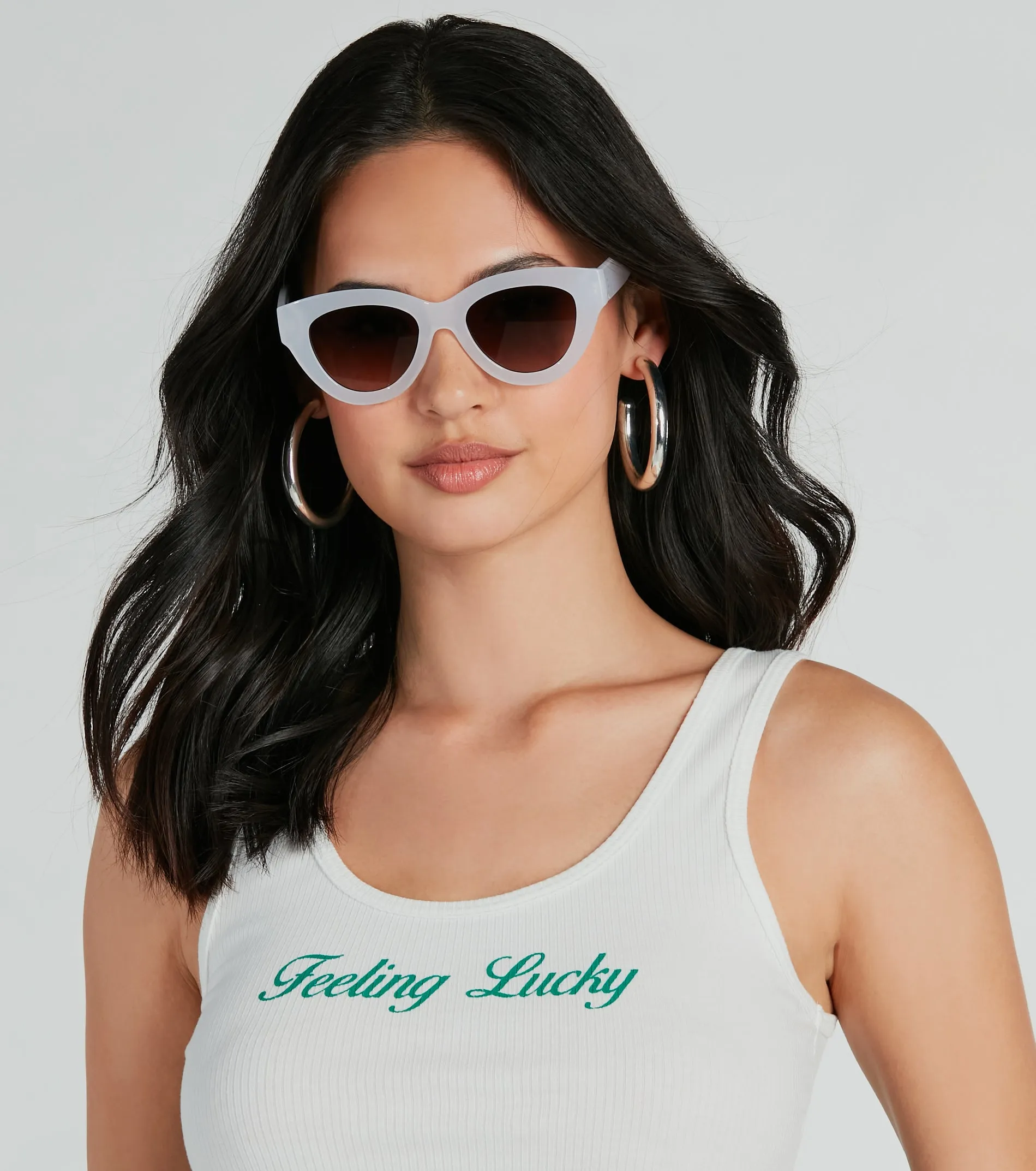 Trendy Attitude Cat-Eye Sunglasses sold by Windsor