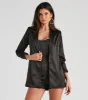 CLEARANCE - Sleek Sophistication Satin Blazer sold by Windsor