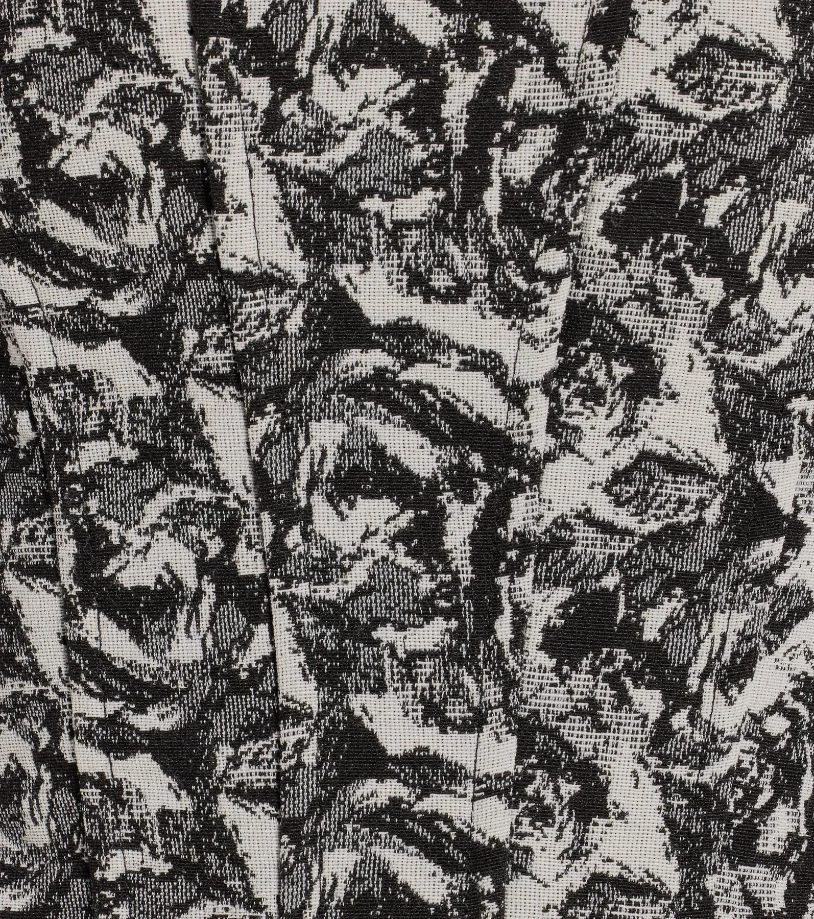 Chic And Flirty Strapless Lace-Up Abstract Corset Top sold by Windsor product image thumbnail 4