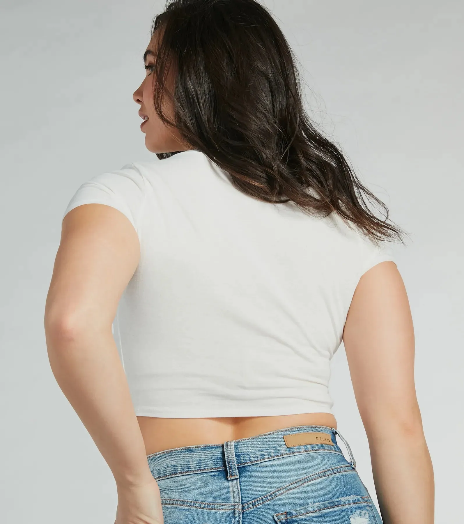 OG Tequila Crop Graphic Tee sold by Windsor product image thumbnail 3