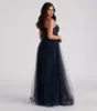 Hailey Lace Bustier Tulle Formal Dress sold by Windsor