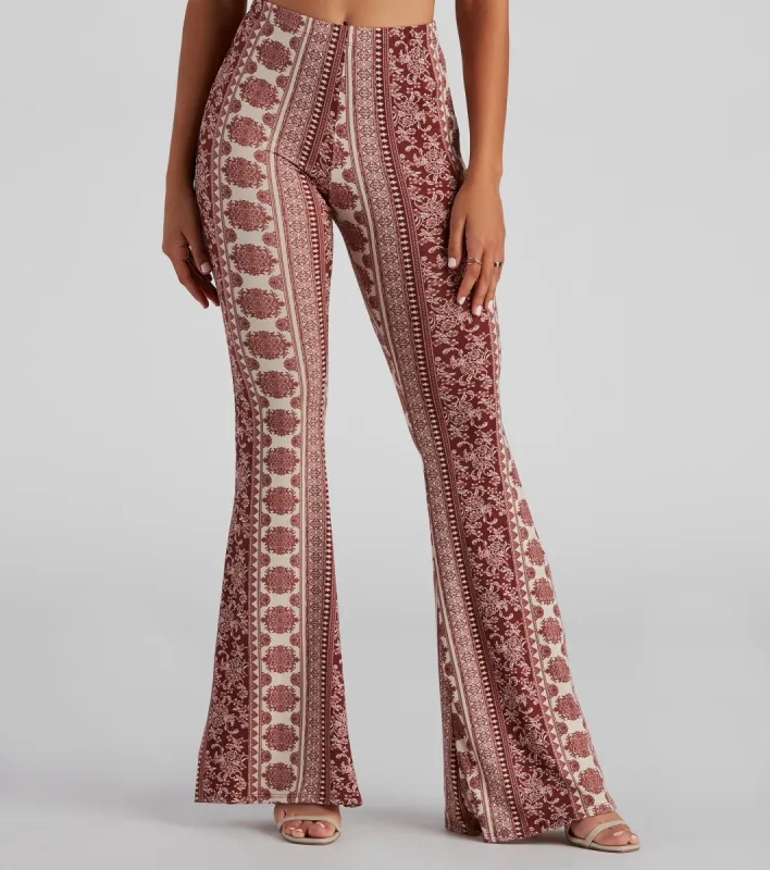 Vintage Bohemian Flared Pants sold by Windsor